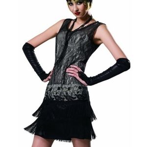 HGM Roaring 20s Flapper Lace Sequin Costume